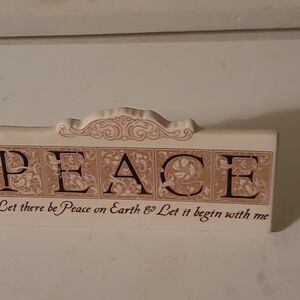 Peace Placque 